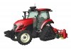 Hasegawa 66112 Yanmar Tractor YT5113A Robot Tractor Delta Crawler / Rotary 1/35